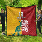 Custom British Lions Australia Quilt Unique Style - Aussie Hoodie