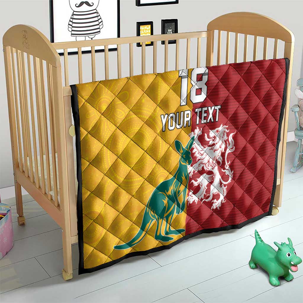 Custom British Lions Australia Quilt Unique Style - Aussie Hoodie