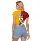Custom British Lions Australia Raglan Cropped T Shirt Unique Style - Aussie Hoodie