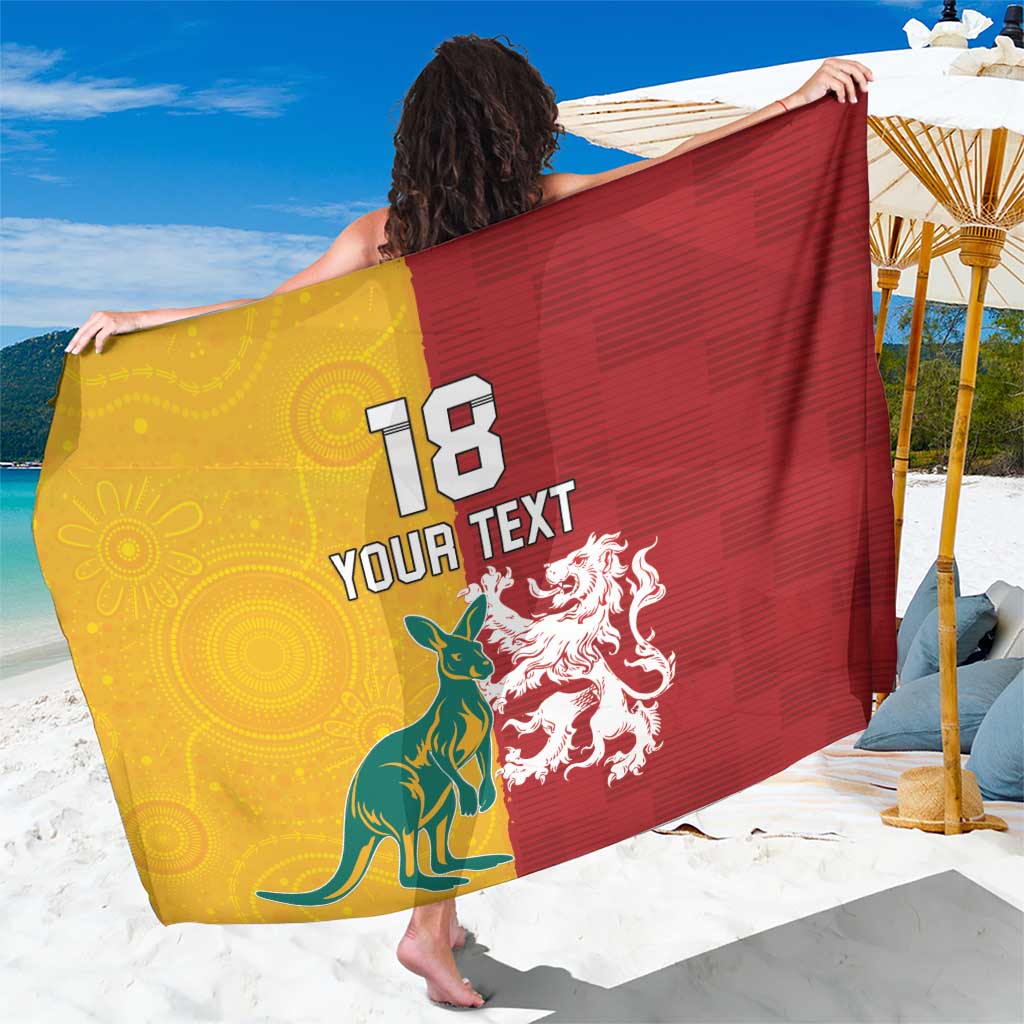 Custom British Lions Australia Sarong Unique Style - Aussie Hoodie