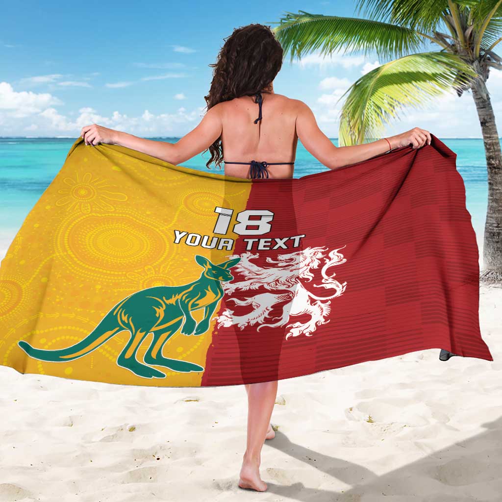 Custom British Lions Australia Sarong Unique Style - Aussie Hoodie