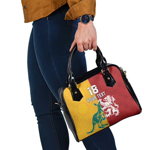 Custom British Lions Australia Shoulder Handbag Unique Style - Aussie Hoodie