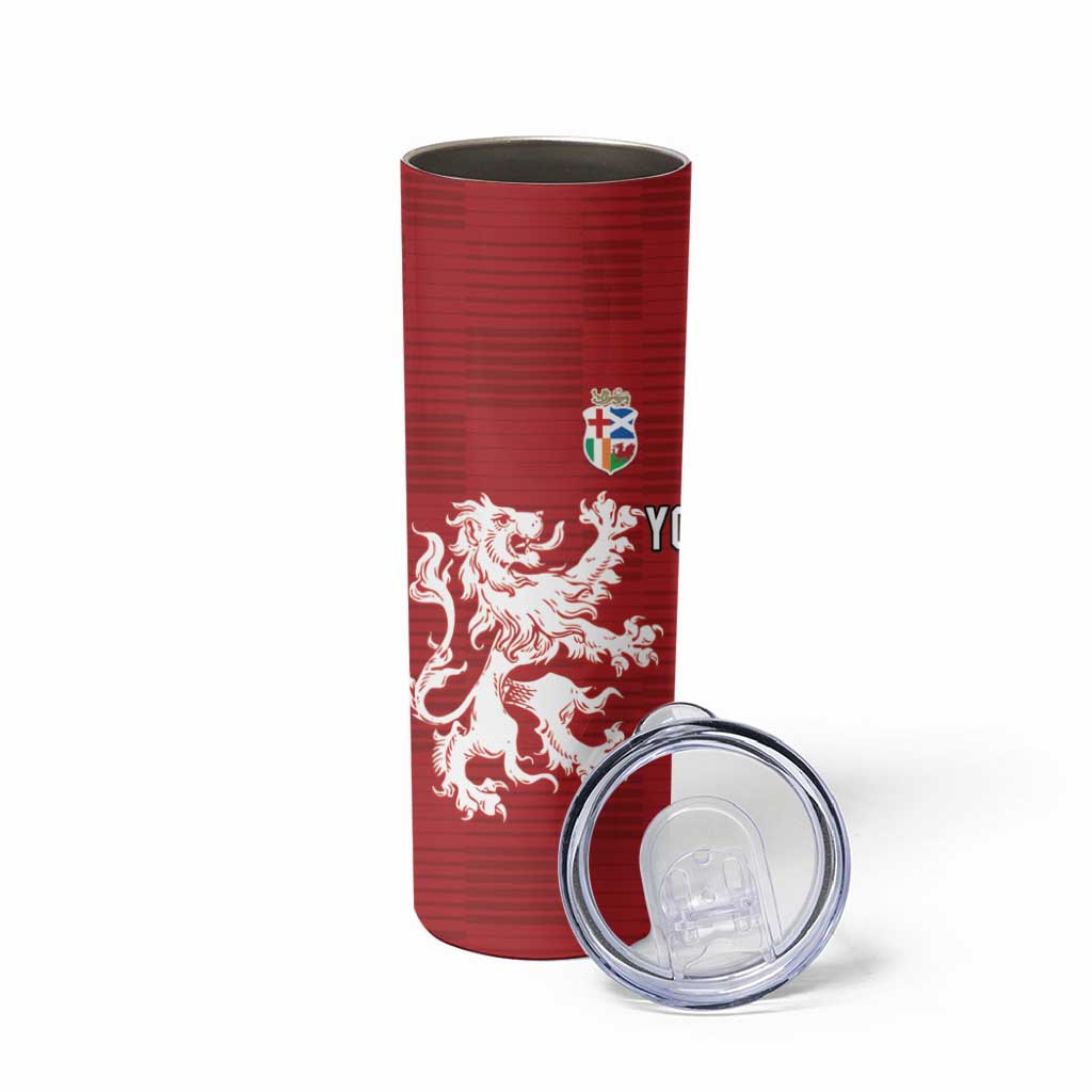 Custom British Lions Australia Skinny Tumbler Unique Style - Aussie Hoodie