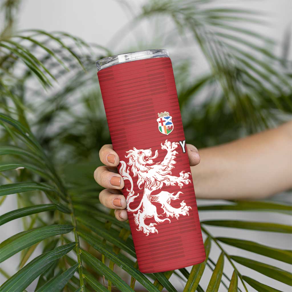 Custom British Lions Australia Skinny Tumbler Unique Style - Aussie Hoodie