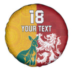 Custom British Lions Australia Spare Tire Cover Unique Style - Aussie Hoodie