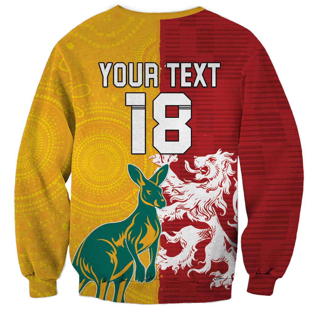 Custom British Lions Australia Sweatshirt Unique Style - Aussie Hoodie