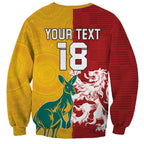 Custom British Lions Australia Sweatshirt Unique Style - Aussie Hoodie