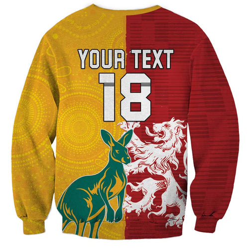 Custom British Lions Australia Sweatshirt Unique Style - Aussie Hoodie
