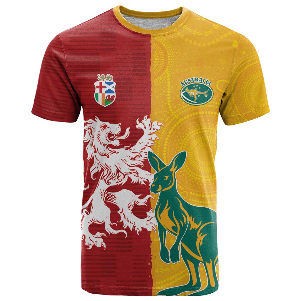 Custom British Lions Australia T Shirt Unique Style - Aussie Hoodie