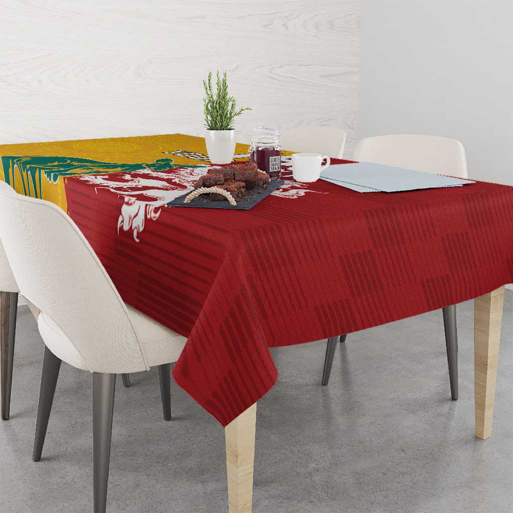 Custom British Lions Australia Tablecloth Unique Style - Aussie Hoodie