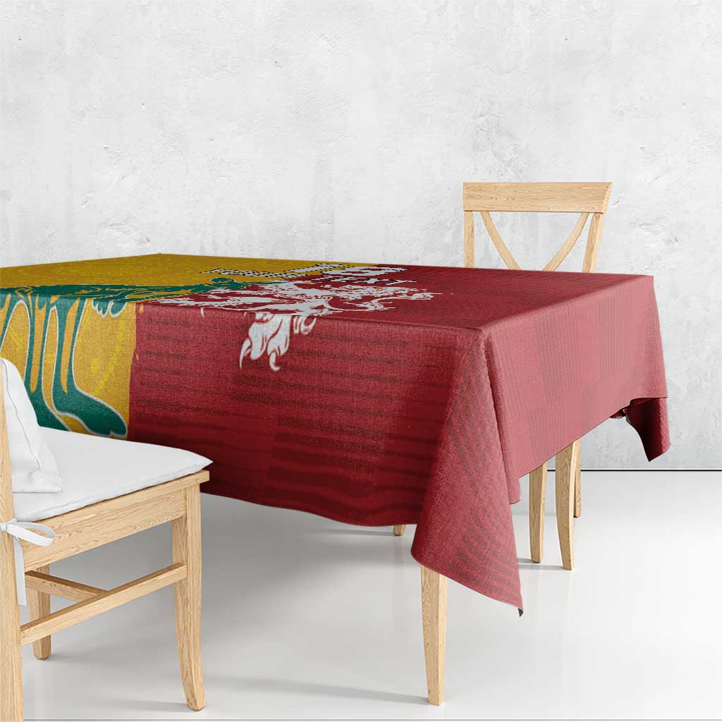 Custom British Lions Australia Tablecloth Unique Style - Aussie Hoodie