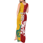 Custom British Lions Australia Tank Maxi Dress Unique Style - Aussie Hoodie