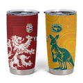 Custom British Lions Australia Tumbler Cup Unique Style - Aussie Hoodie
