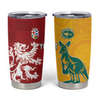 Custom British Lions Australia Tumbler Cup Unique Style - Aussie Hoodie