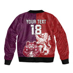 Custom British Lions Brumbies Bomber Jacket Unique Style - Aussie Hoodie