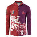Custom British Lions Brumbies Button Sweatshirt Unique Style - Aussie Hoodie