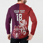 Custom British Lions Brumbies Button Sweatshirt Unique Style - Aussie Hoodie