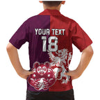 Custom British Lions Brumbies Family Matching Mermaid Dress and Hawaiian Shirt Unique Style - Aussie Hoodie