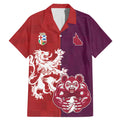 Custom British Lions Brumbies Family Matching Mermaid Dress and Hawaiian Shirt Unique Style - Aussie Hoodie