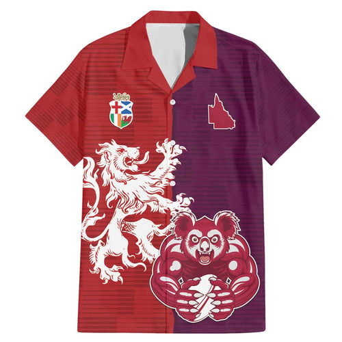 Custom British Lions Brumbies Family Matching Mermaid Dress and Hawaiian Shirt Unique Style - Aussie Hoodie