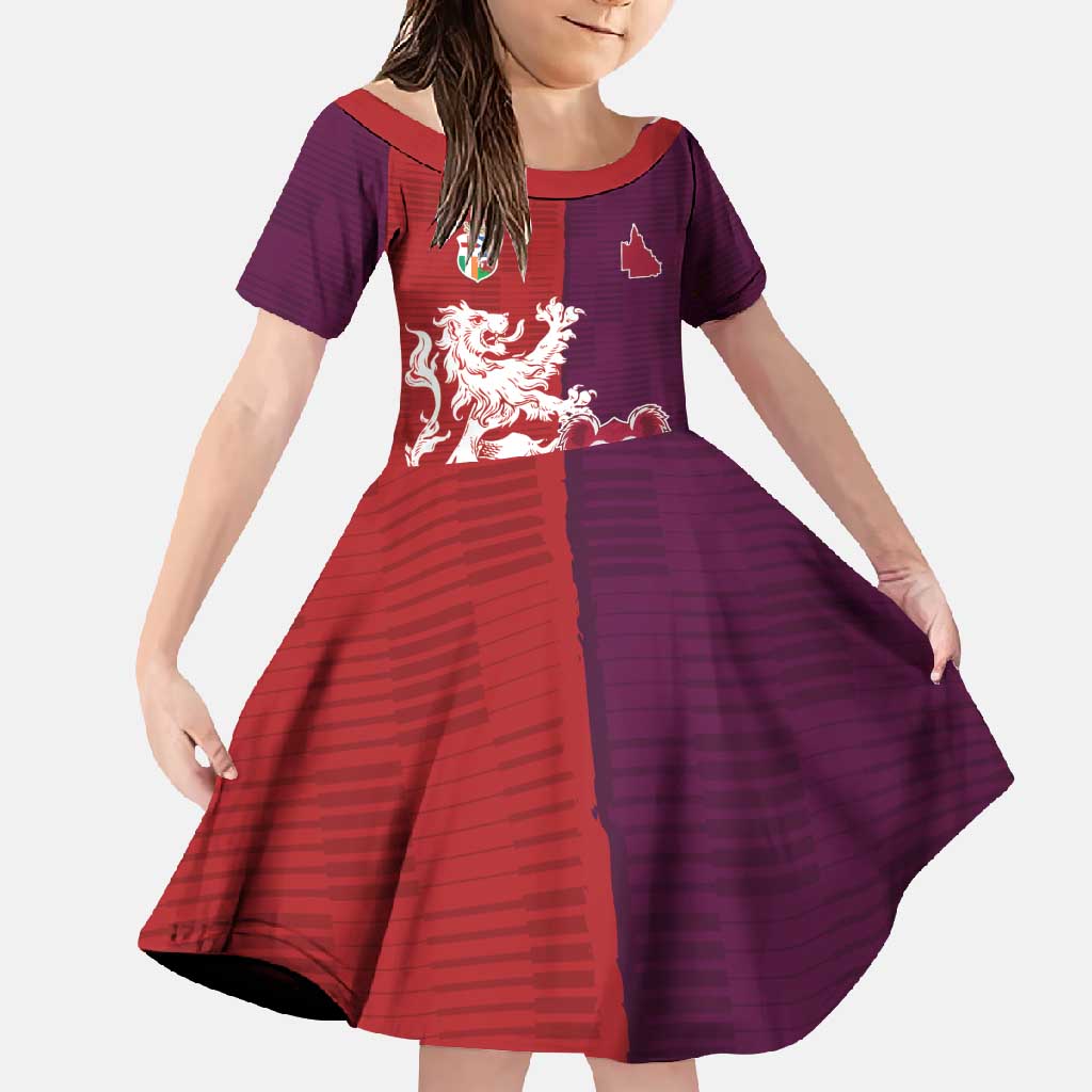 Custom British Lions Brumbies Family Matching Off Shoulder Maxi Dress and Hawaiian Shirt Unique Style - Aussie Hoodie