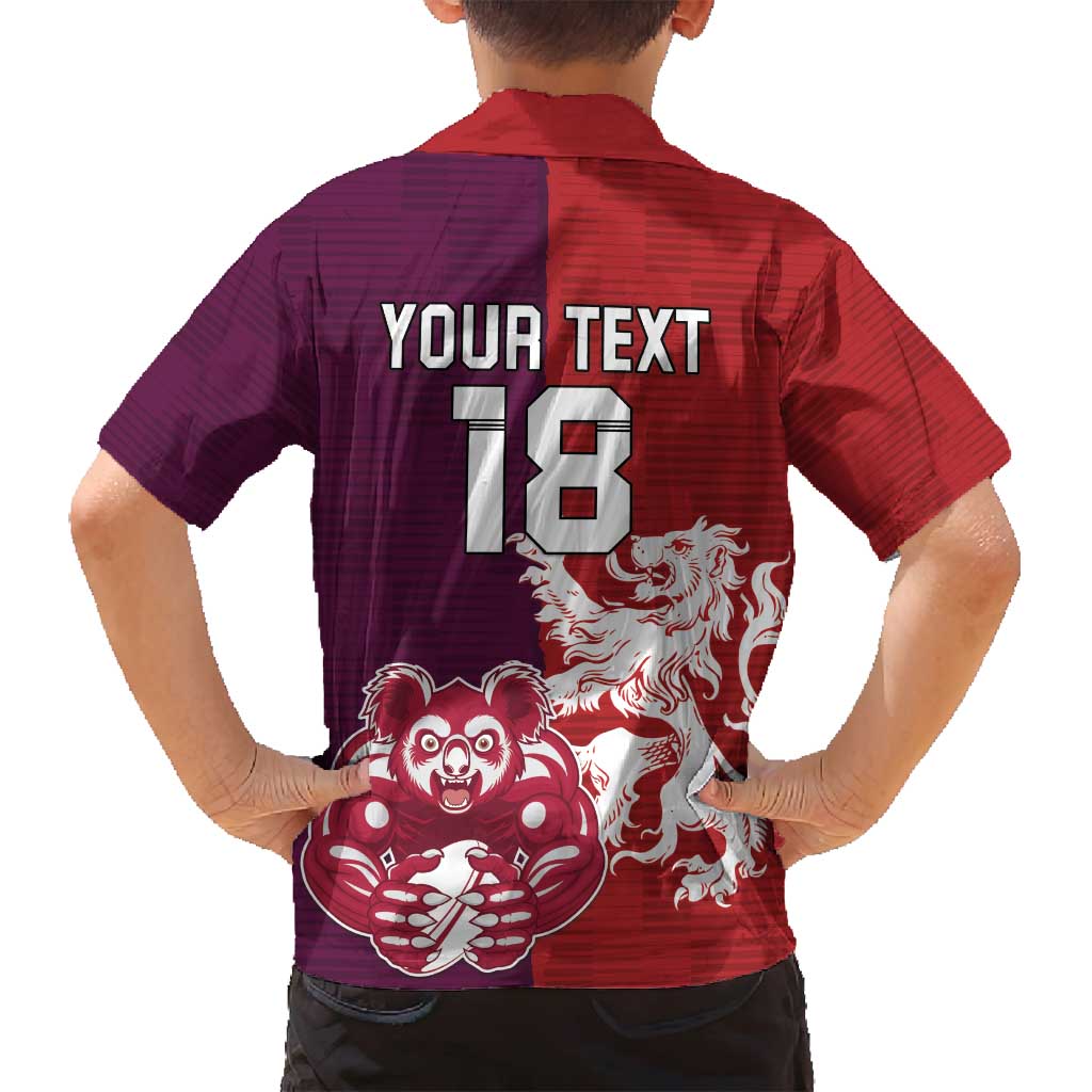 Custom British Lions Brumbies Family Matching Summer Maxi Dress and Hawaiian Shirt Unique Style - Aussie Hoodie