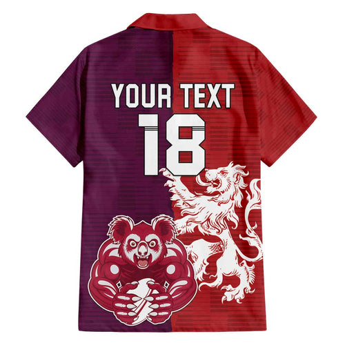 Custom British Lions Brumbies Family Matching Summer Maxi Dress and Hawaiian Shirt Unique Style - Aussie Hoodie