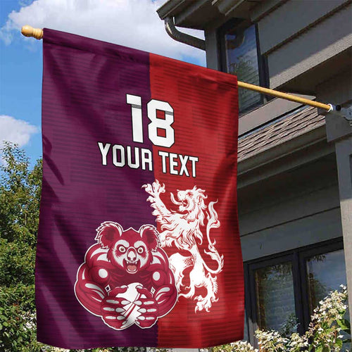 Custom British Lions Brumbies Garden Flag Unique Style - Aussie Hoodie
