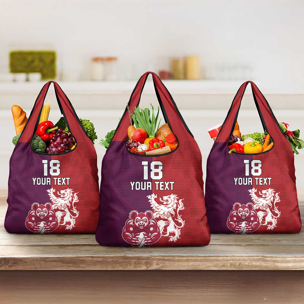 Custom British Lions Brumbies Grocery Bag Unique Style - Aussie Hoodie