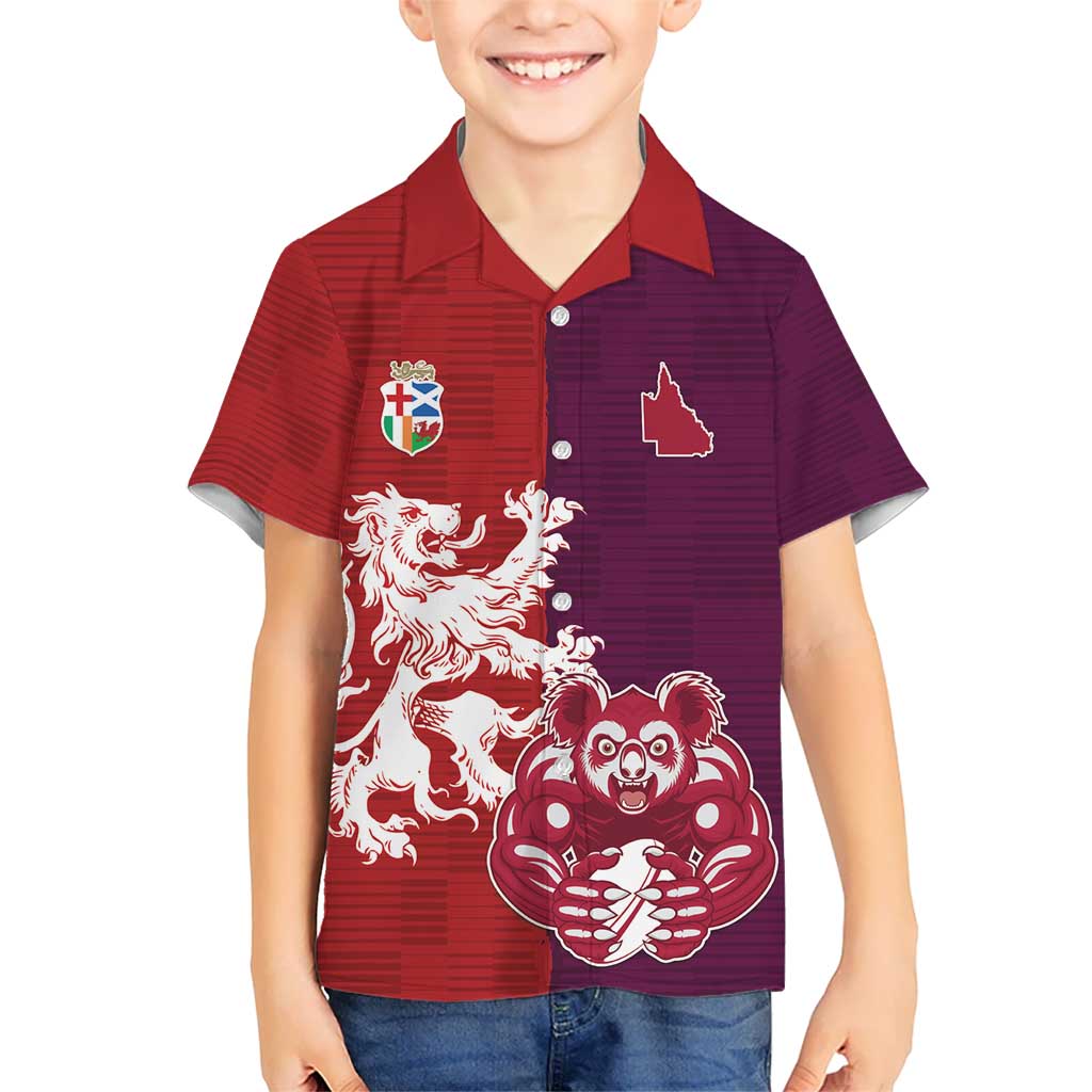 Custom British Lions Brumbies Hawaiian Shirt Unique Style - Aussie Hoodie