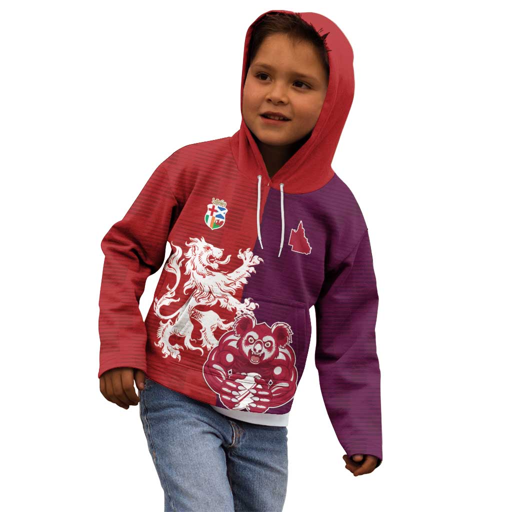 Custom British Lions Brumbies Kid Hoodie Unique Style - Aussie Hoodie