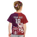 Custom British Lions Brumbies Kid T Shirt Unique Style - Aussie Hoodie