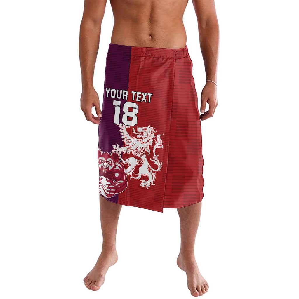Custom British Lions Brumbies Lavalava Unique Style - Aussie Hoodie