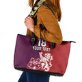Custom British Lions Brumbies Leather Tote Bag Unique Style - Aussie Hoodie