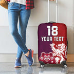 Custom British Lions Brumbies Luggage Cover Unique Style - Aussie Hoodie