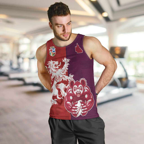 Custom British Lions Brumbies Men Tank Top Unique Style - Aussie Hoodie