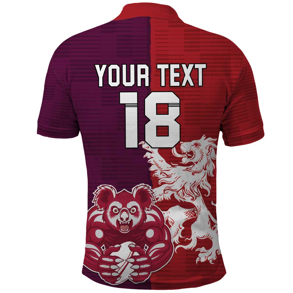 Custom British Lions Brumbies Polo Shirt Unique Style - Aussie Hoodie