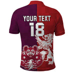 Custom British Lions Brumbies Polo Shirt Unique Style - Aussie Hoodie