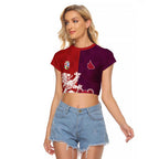 Custom British Lions Brumbies Raglan Cropped T Shirt Unique Style - Aussie Hoodie