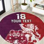 Custom British Lions Brumbies Round Carpet Unique Style - Aussie Hoodie