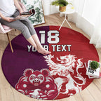 Custom British Lions Brumbies Round Carpet Unique Style - Aussie Hoodie