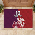 Custom British Lions Brumbies Rubber Doormat Unique Style - Aussie Hoodie