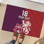 Custom British Lions Brumbies Rubber Doormat Unique Style - Aussie Hoodie