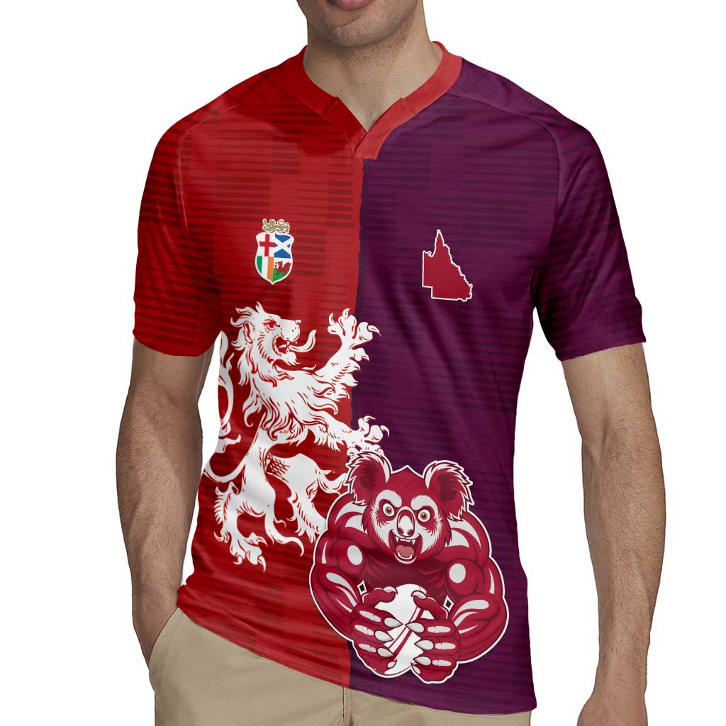 Custom British Lions Brumbies Rugby Jersey Unique Style - Aussie Hoodie