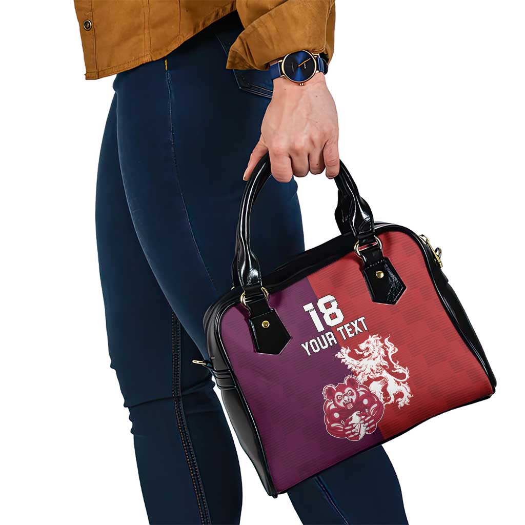 Custom British Lions Brumbies Shoulder Handbag Unique Style - Aussie Hoodie