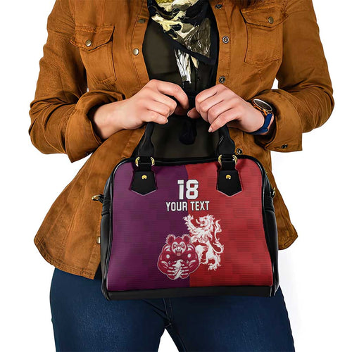 Custom British Lions Brumbies Shoulder Handbag Unique Style - Aussie Hoodie