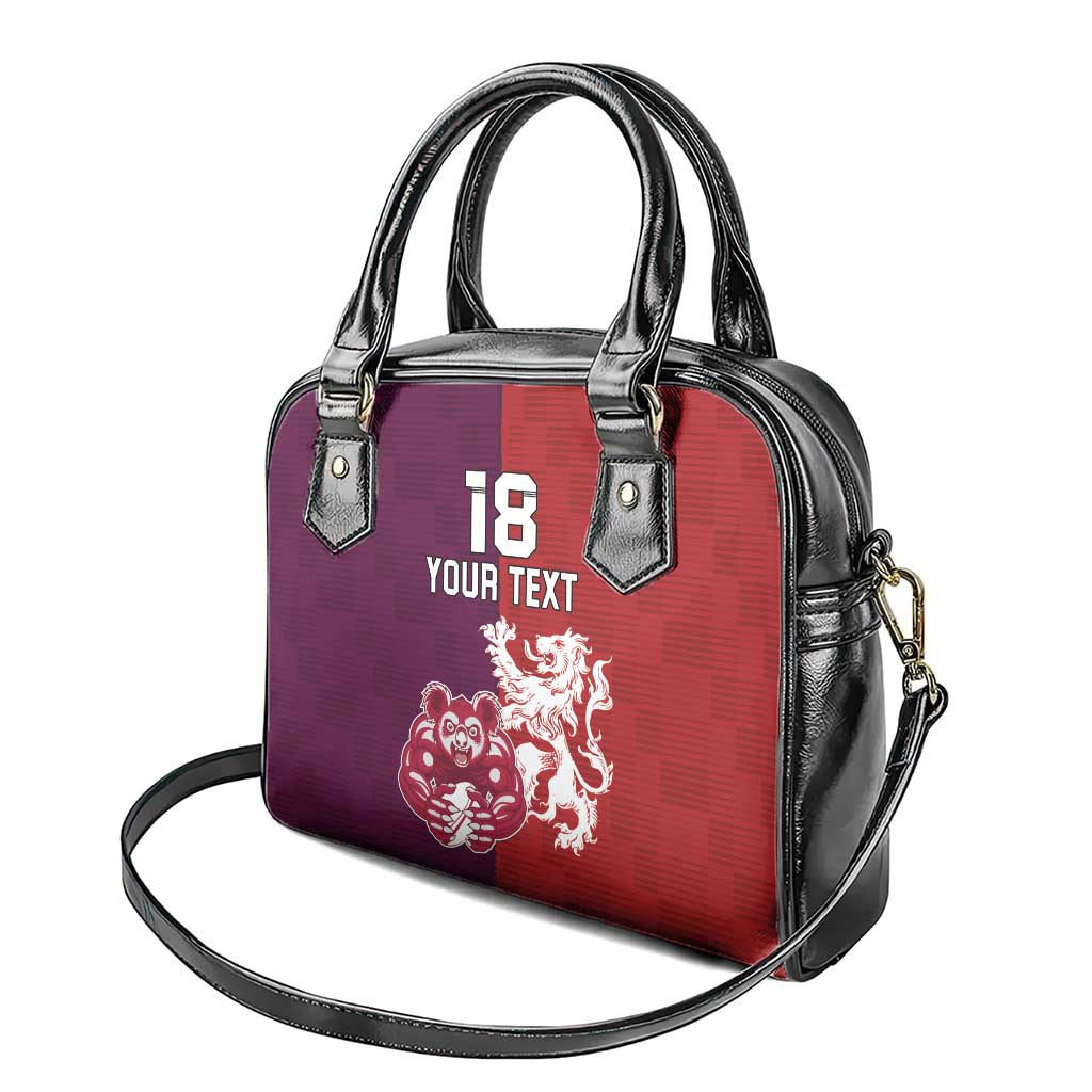 Custom British Lions Brumbies Shoulder Handbag Unique Style - Aussie Hoodie