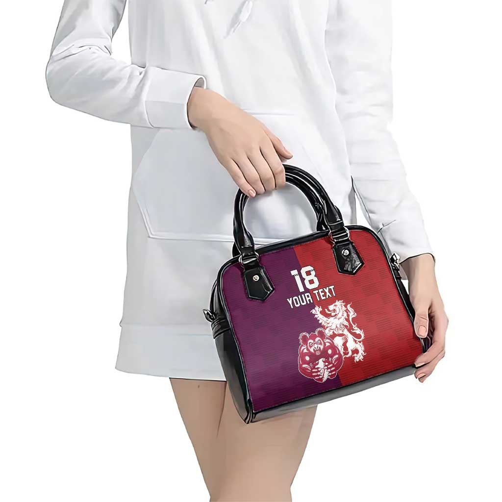 Custom British Lions Brumbies Shoulder Handbag Unique Style - Aussie Hoodie