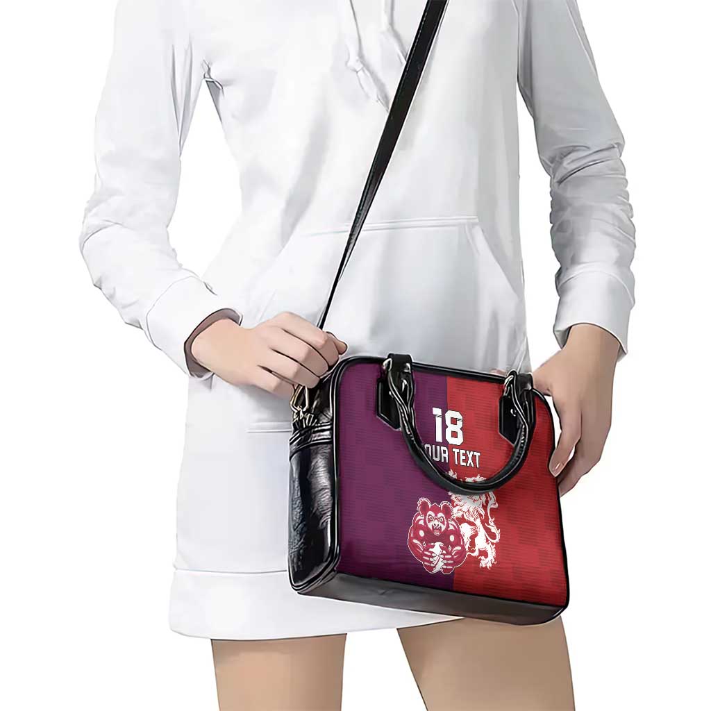 Custom British Lions Brumbies Shoulder Handbag Unique Style - Aussie Hoodie