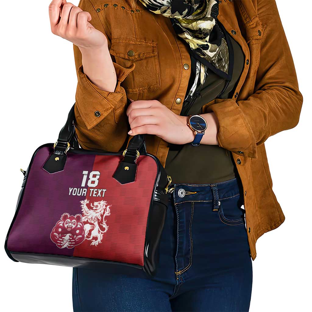 Custom British Lions Brumbies Shoulder Handbag Unique Style - Aussie Hoodie